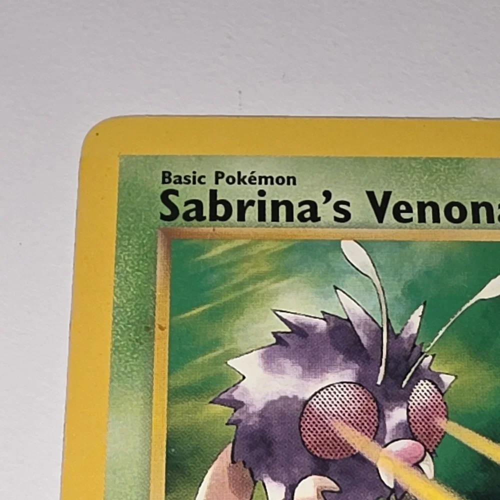 Pokemon Sabrinas Venonat 1st Edition 96/132 Gym Challenge 2000 WOTC Common Card